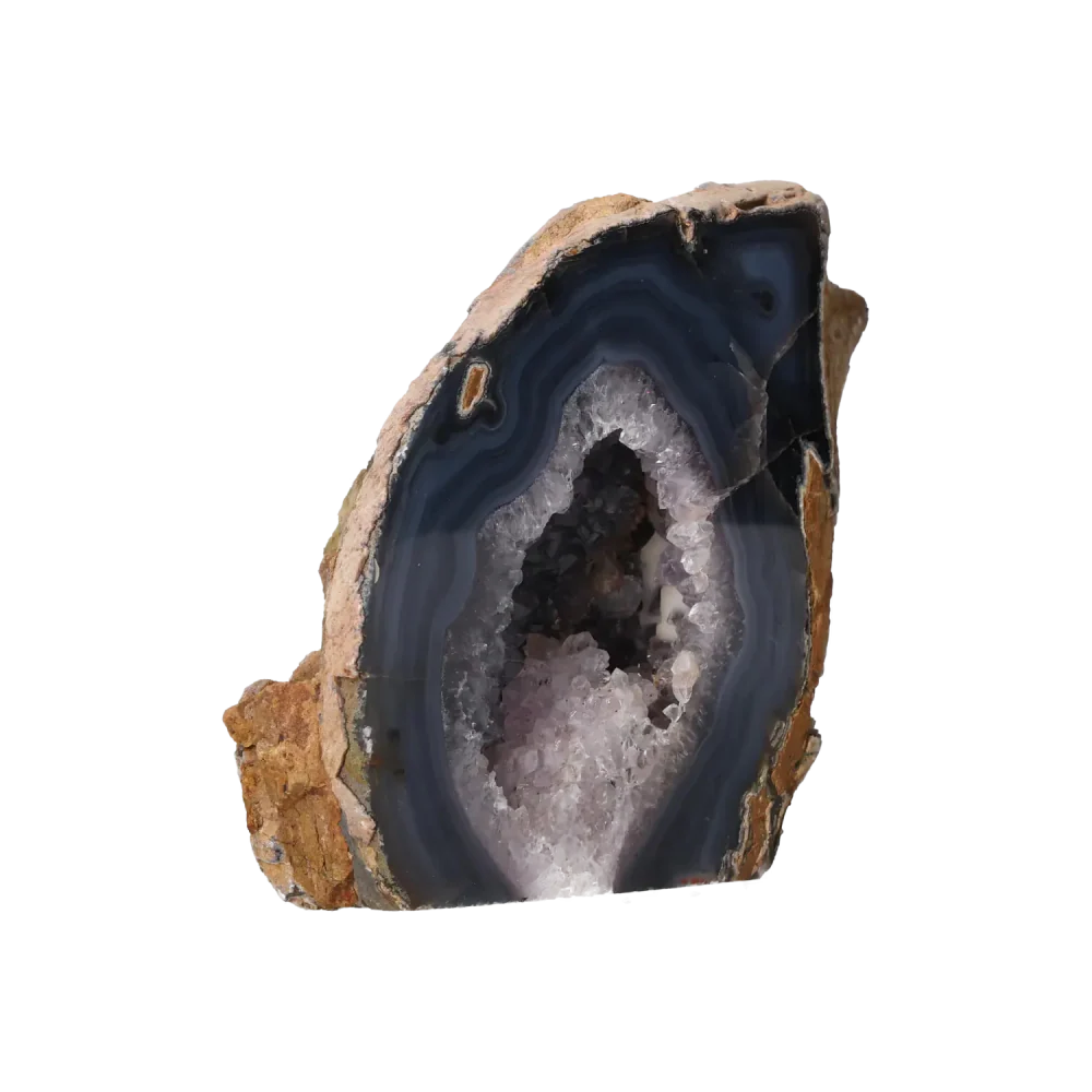 Agate Geode with Amethyst Cut Base 10000421 - Image 5