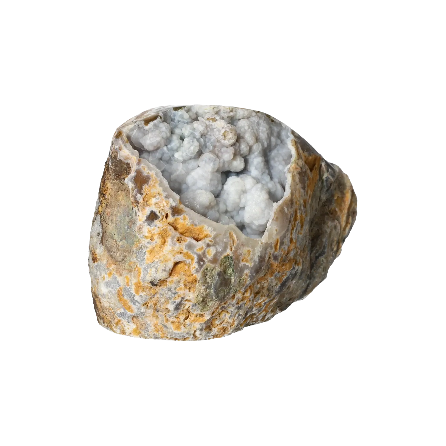 Agate Geode with Chaledony Cut Base 10000379 - Image 2