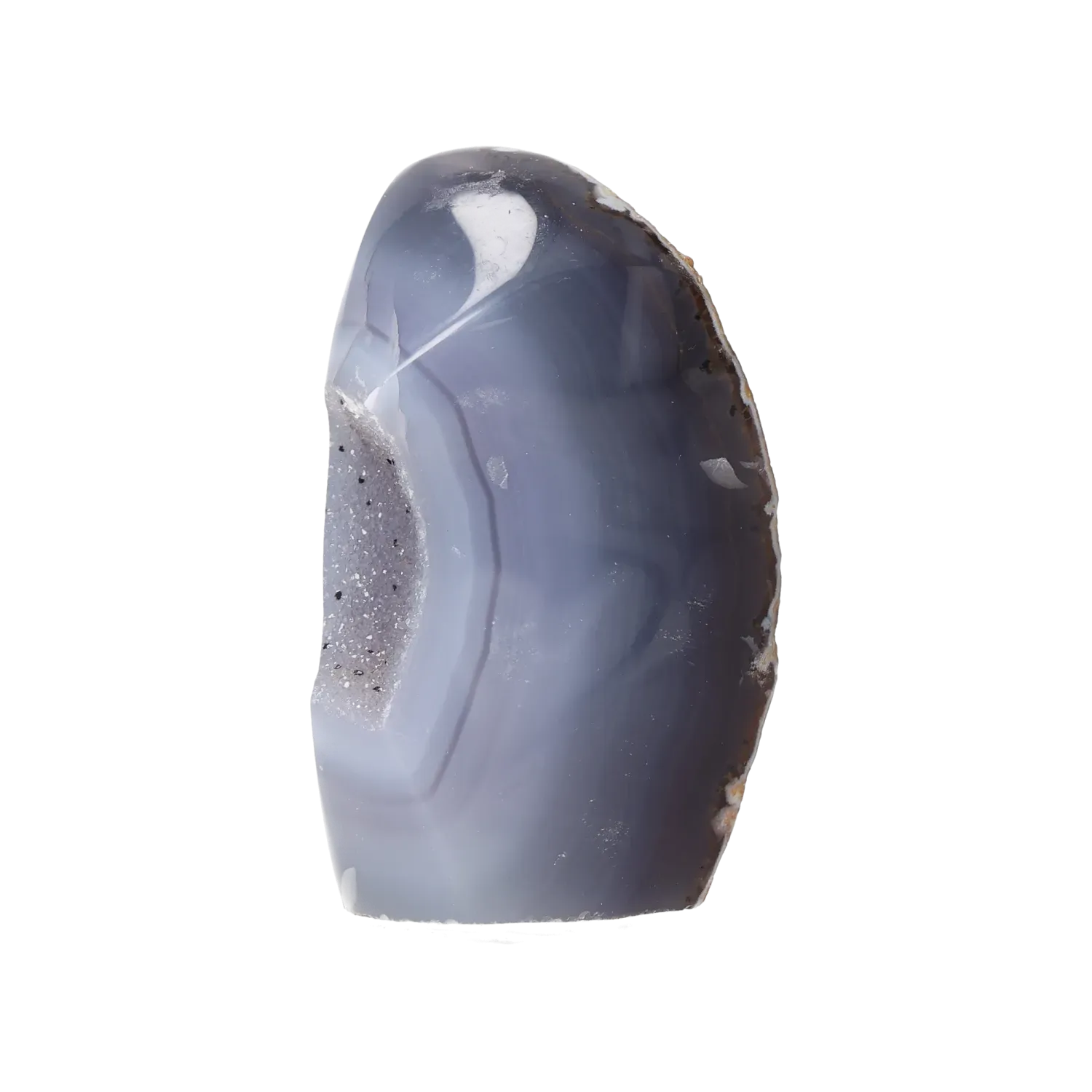 Agate Geode with Quartz Cut Base 10000395 - Image 3