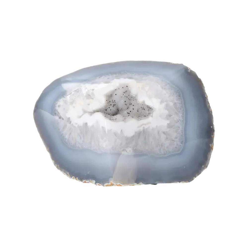 Agate Geode with Quartz Cut Base 10000423 - Image 4