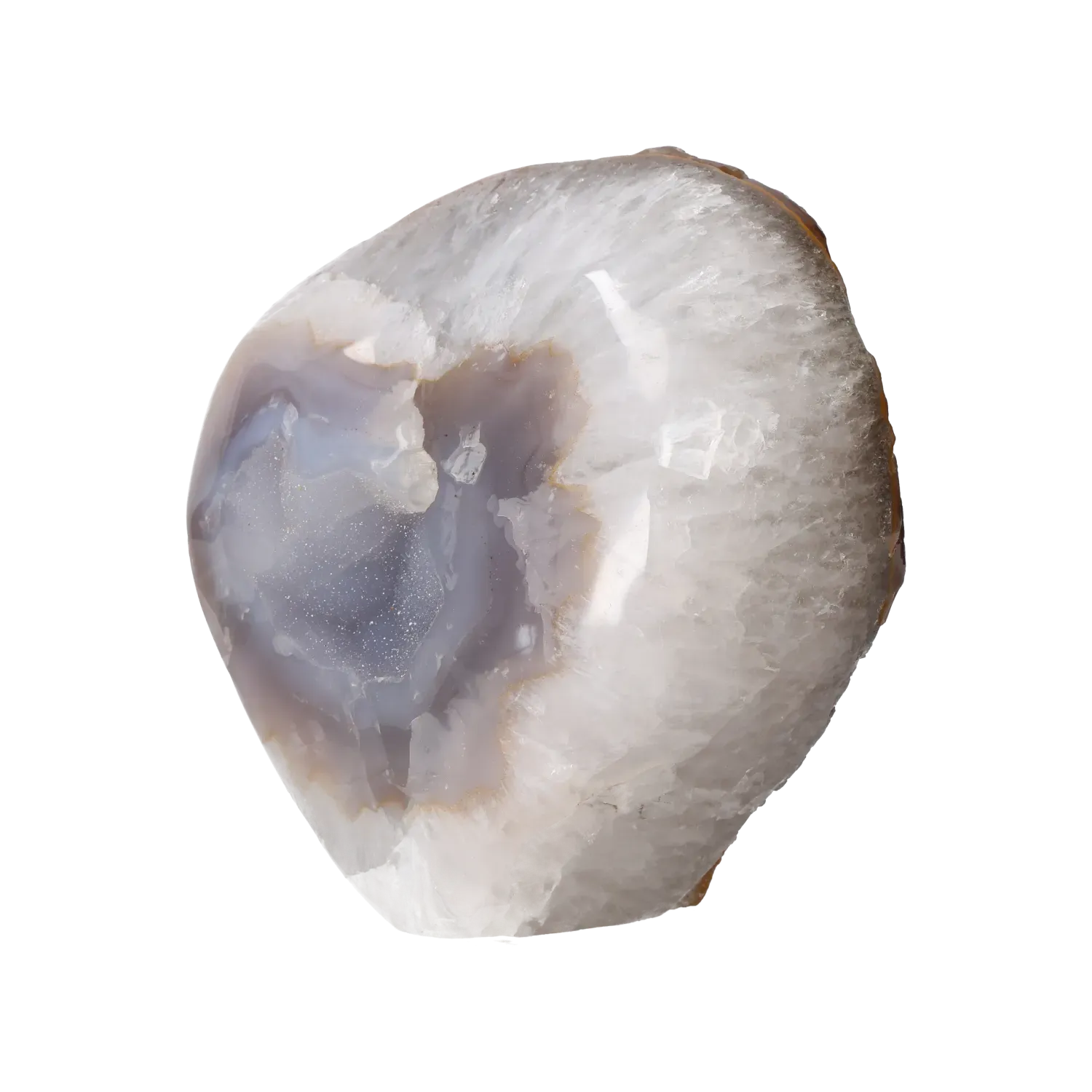 Agate Geode with Quartz Cut Base 10000428 - Image 3