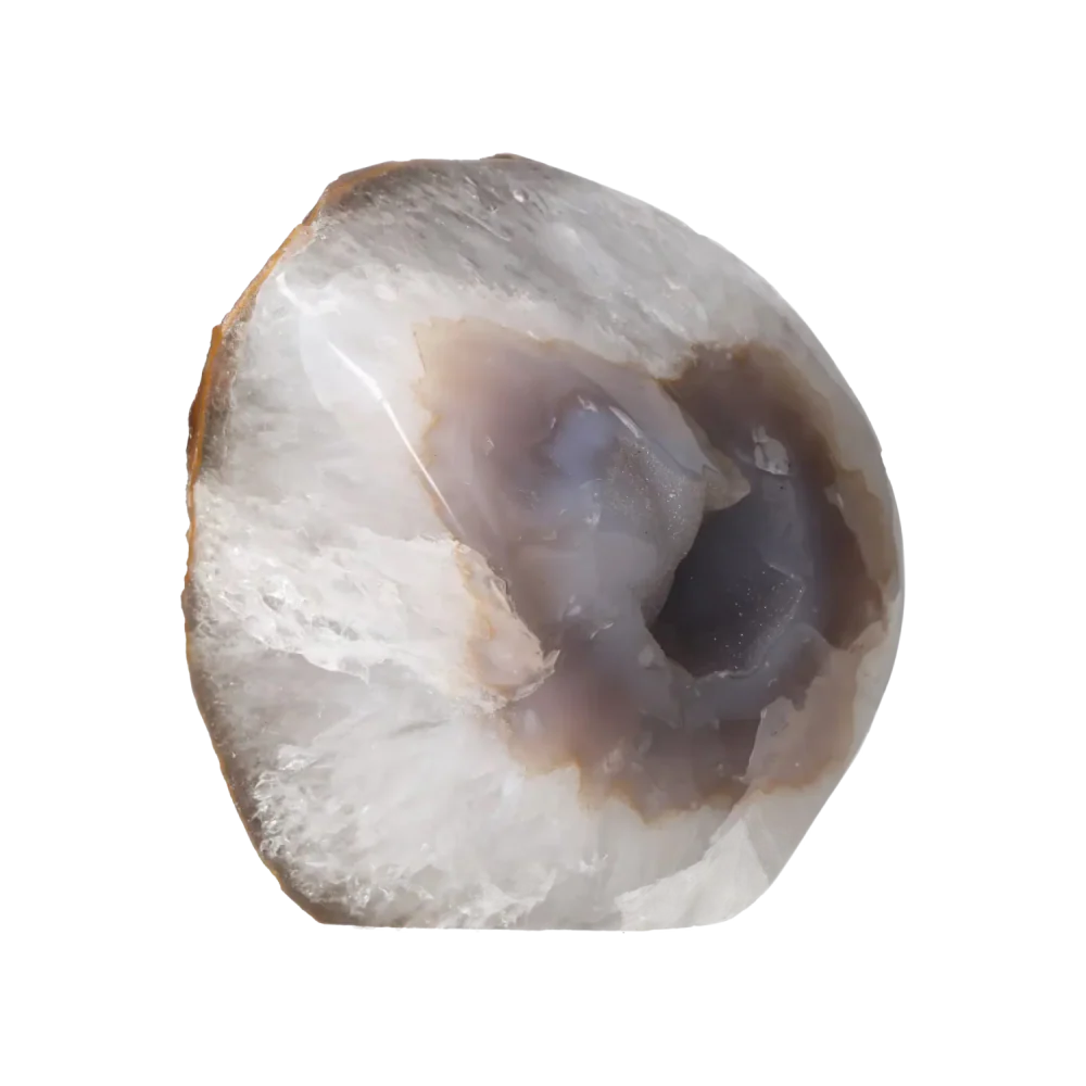 Agate Geode with Quartz Cut Base 10000428 - Image 5