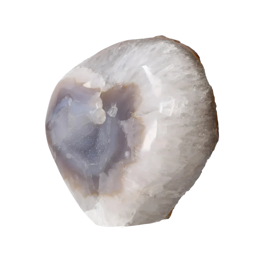 Agate Geode with Quartz Cut Base 10000428 - Image 6