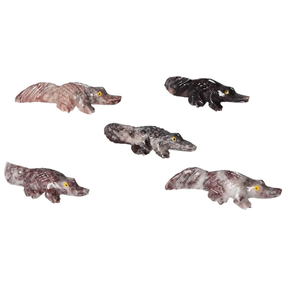 Carved Moon Marble Alligator 571289 - Image 10