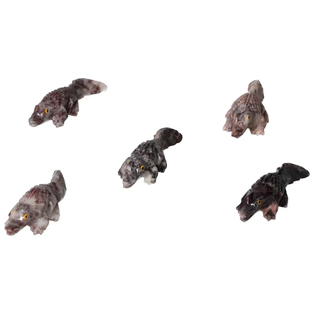 Carved Moon Marble Alligator 571289 - Image 12