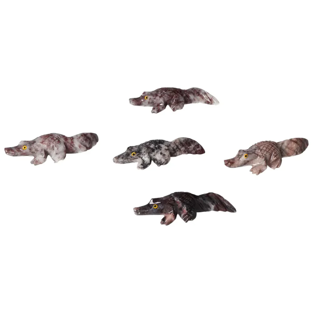Carved Moon Marble Alligator 571289 - Image 13