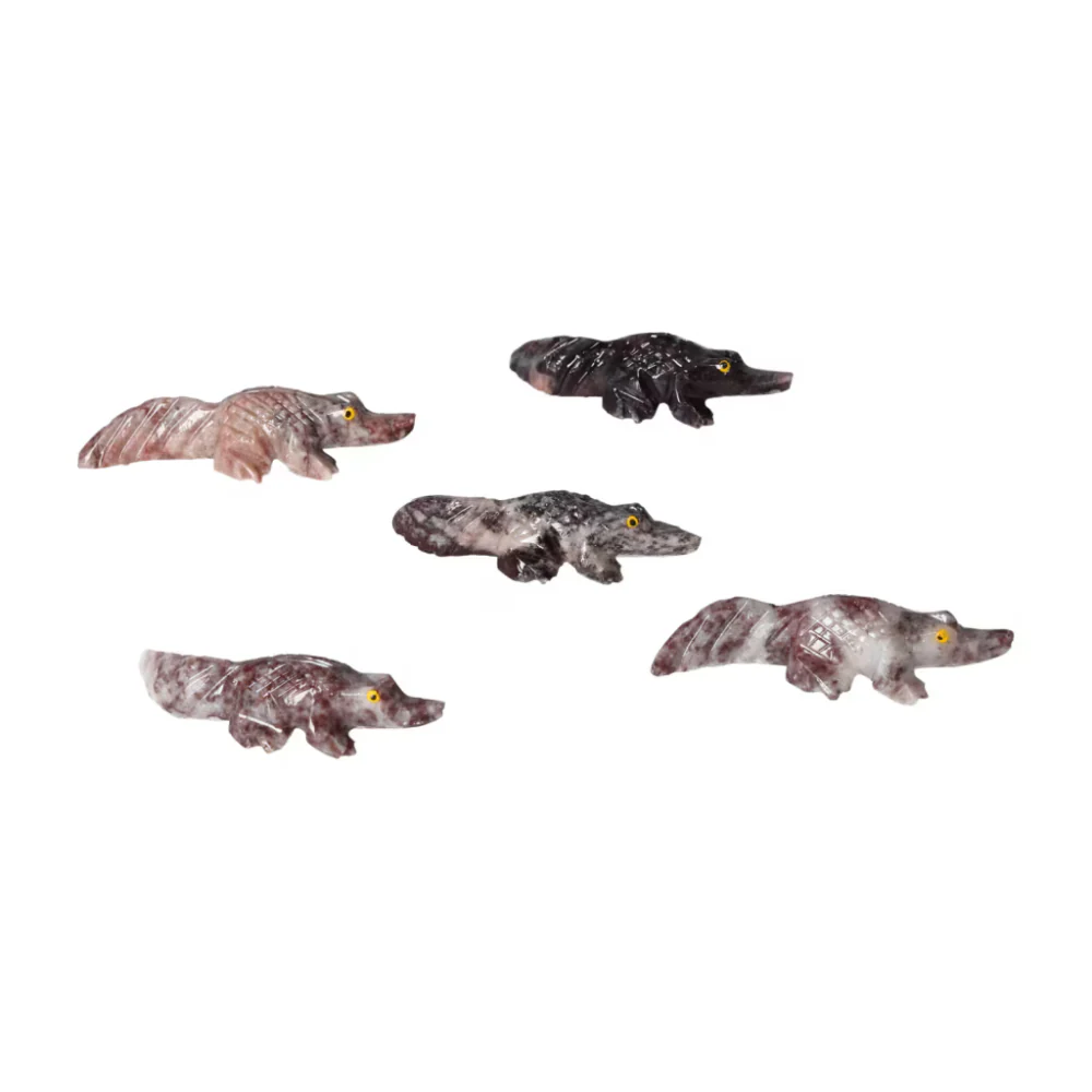 Carved Moon Marble Alligator 571289 - Image 9