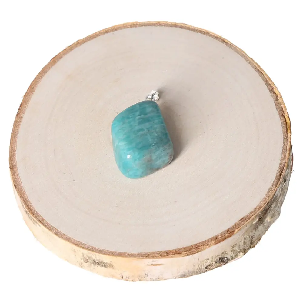 Amazonite AA Tumbled Pendant 555494 P30 - Image 2