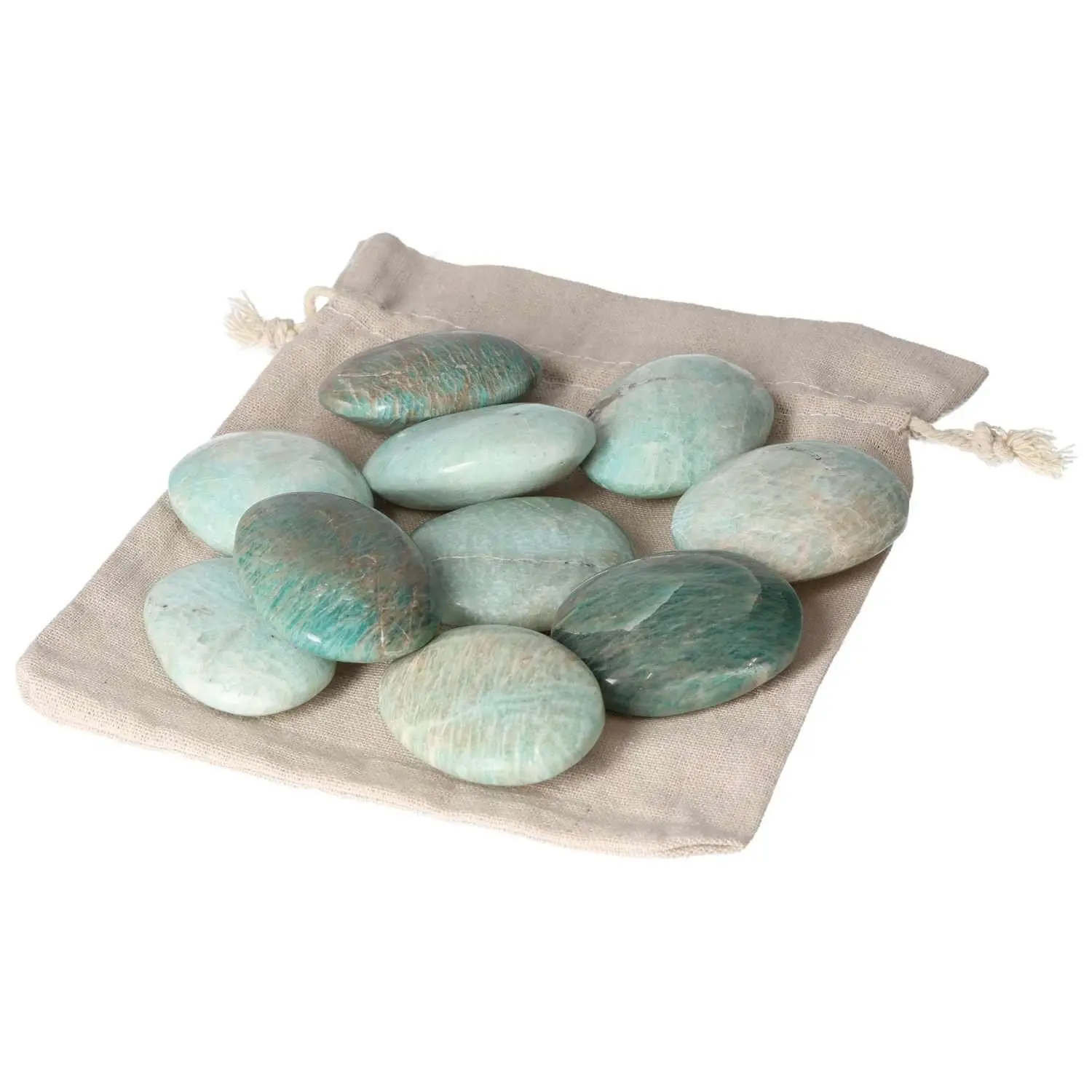 Amazonite Palmstone 576260 - Image 2