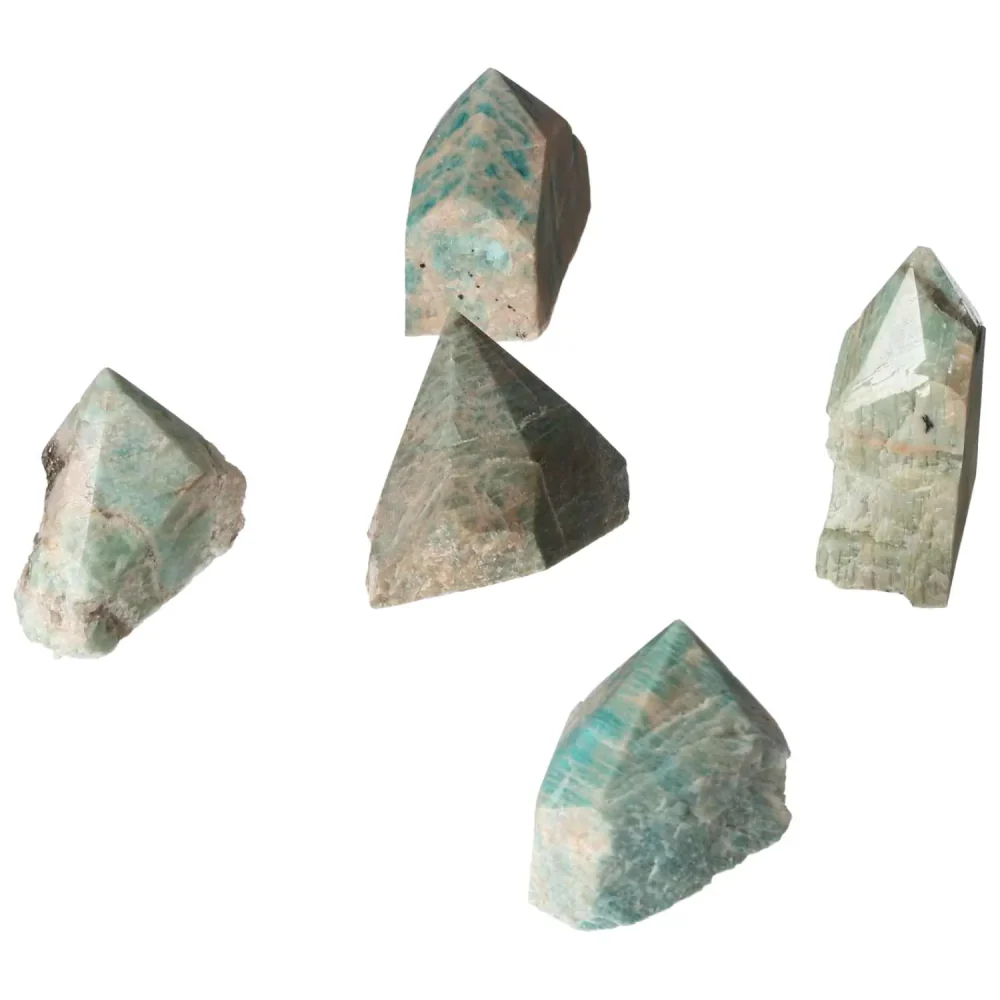 Amazonite Semi-polished Point 575201 - Image 13