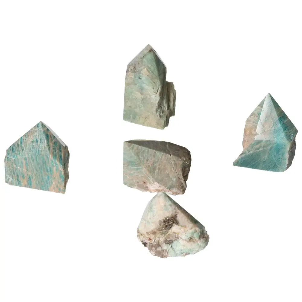 Amazonite Semi-polished Point 575201 - Image 3