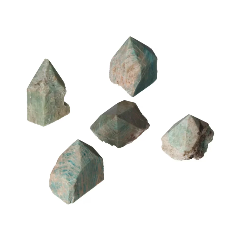Amazonite Semi-polished Point 575201 - Image 9