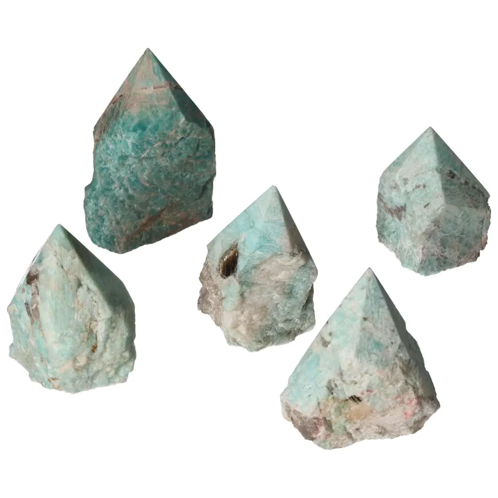 Amazonite Semi-polished Point 575218 - Image 15