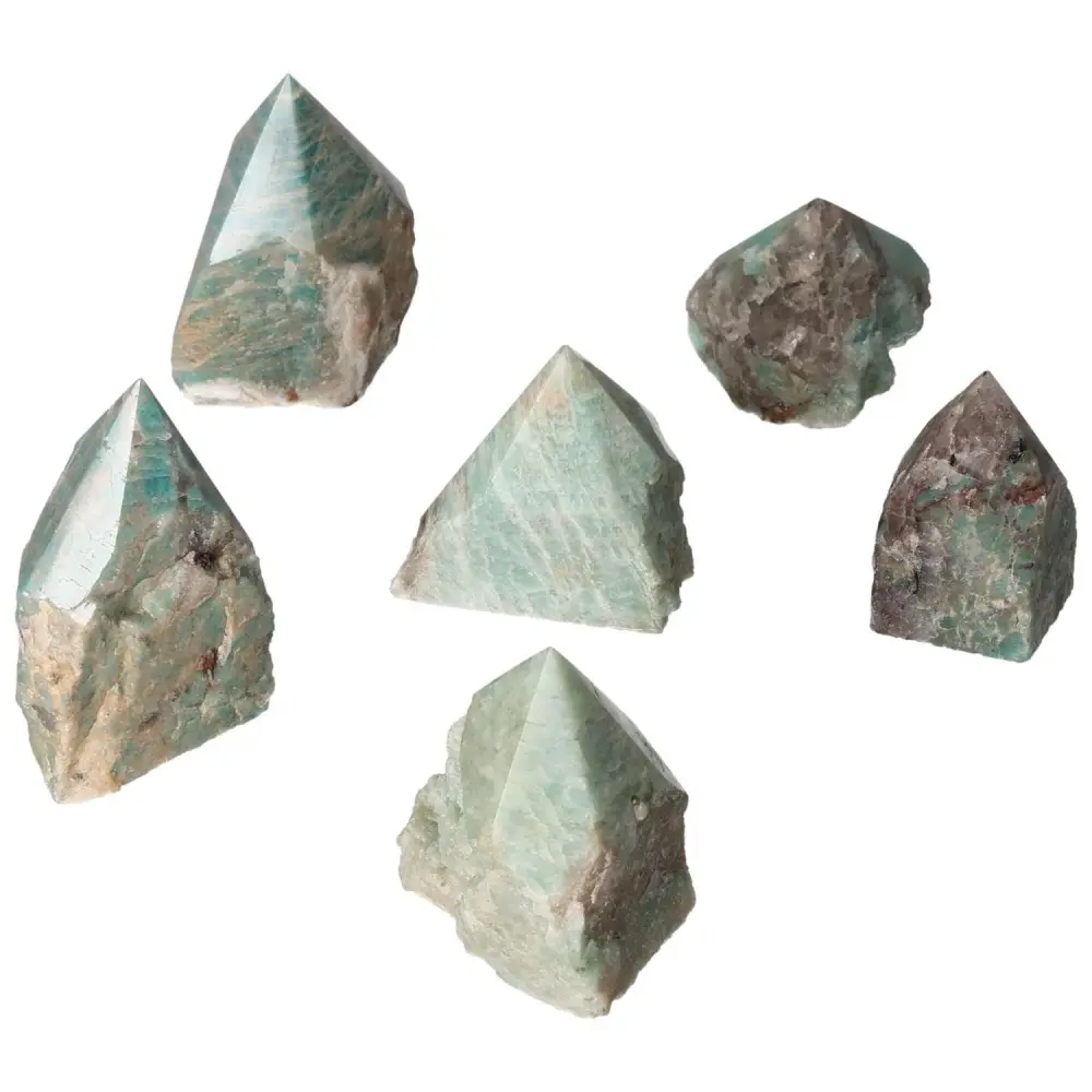 Amazonite Semi-polished Point 575195 - Image 2