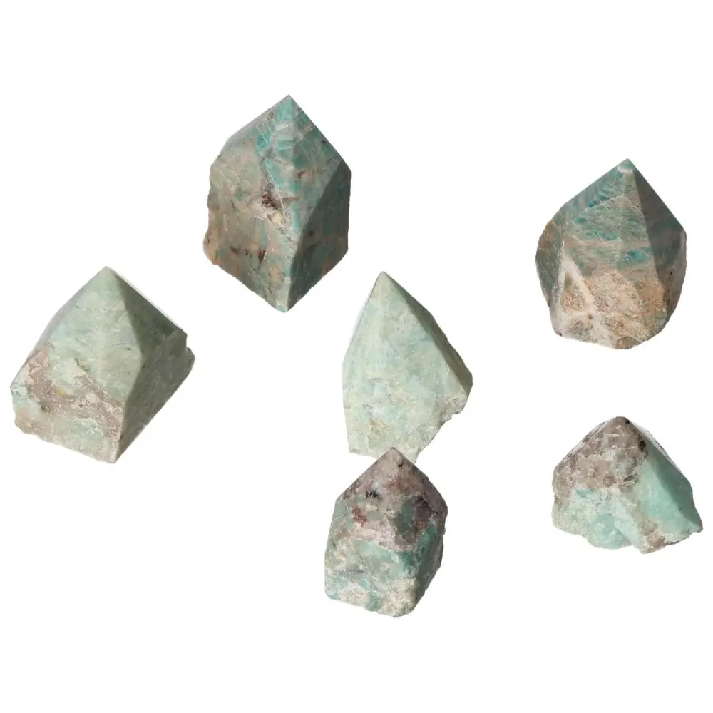 Amazonite Semi-polished Point 575195 - Image 4