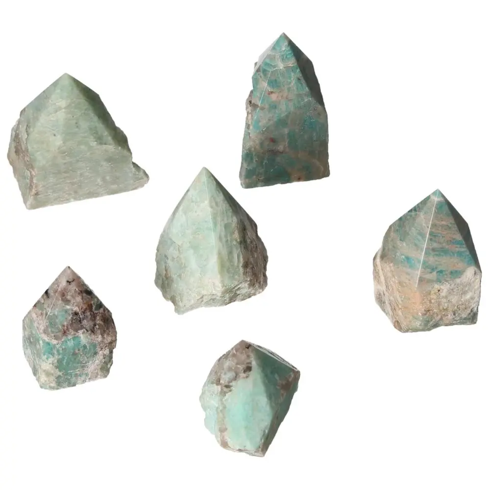 Amazonite Semi-polished Point 575195 - Image 5