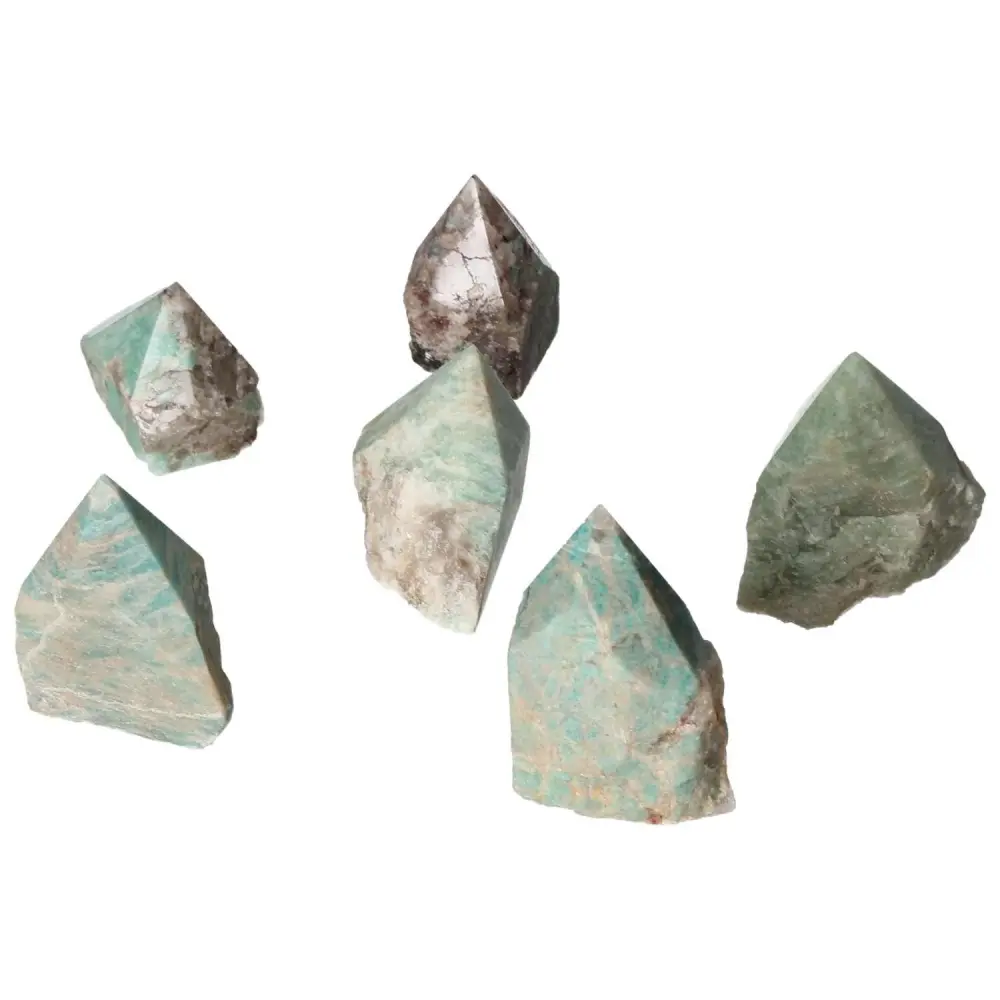Amazonite Semi-polished Point 575195 - Image 7