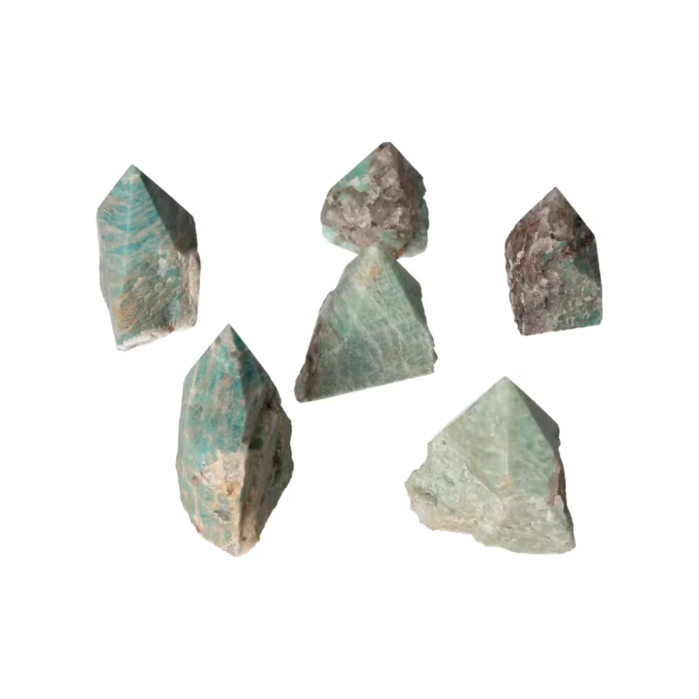Amazonite Semi-polished Point 575195 - Image 9