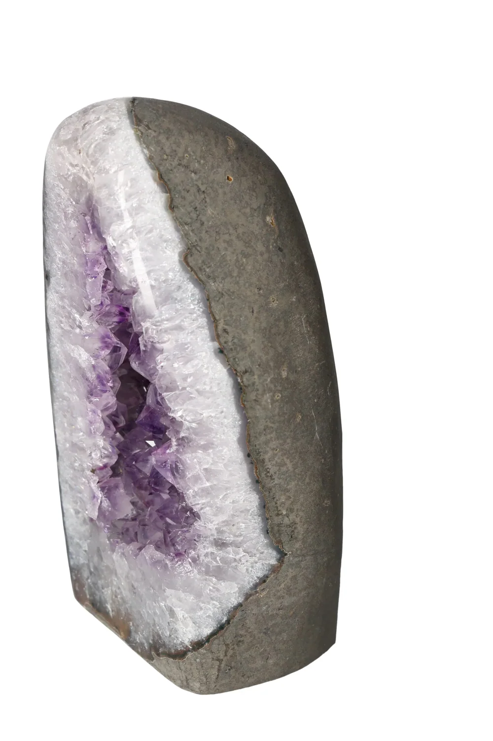 Amethyst cut base geode 618816 - Image 3