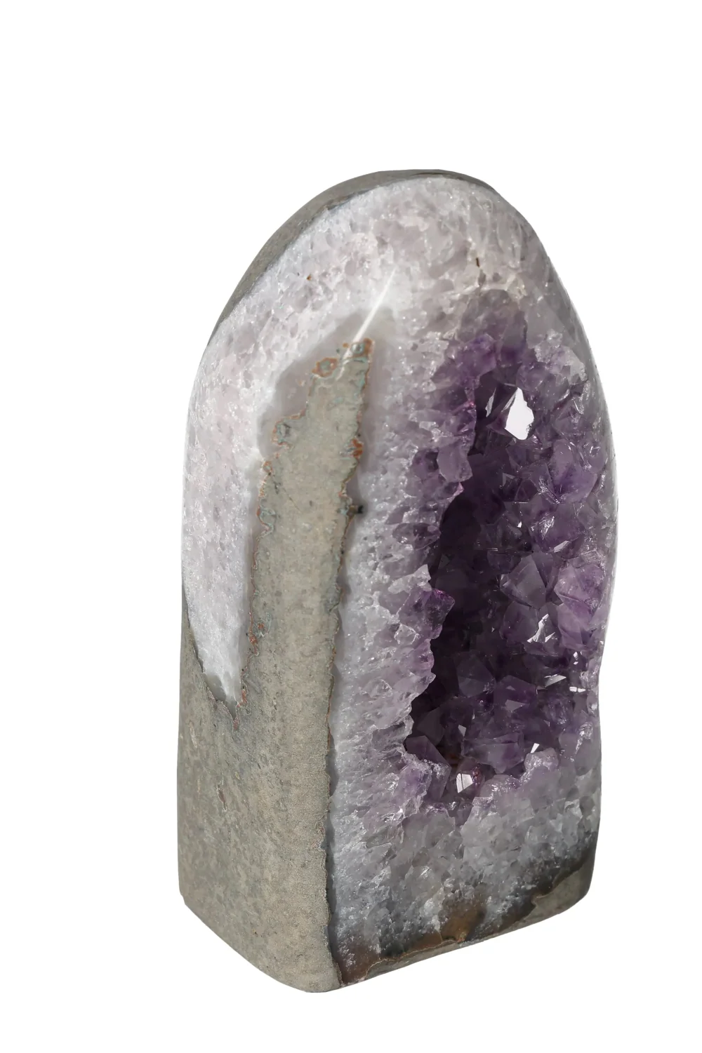 Amethyst cut base geode 618816 - Image 8
