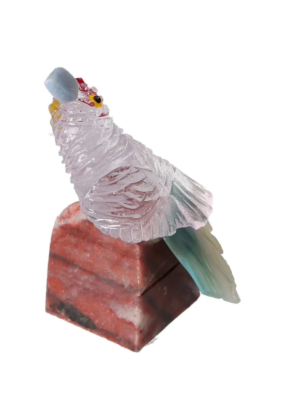 Amethyst Parrot On Quartz 636728 - Image 4