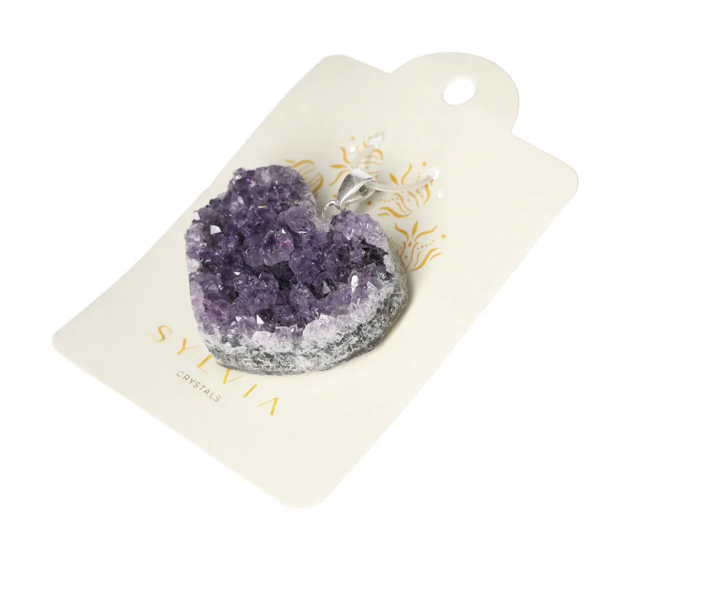 Amethyst Pendant M Silver 631846 P30 - Image 3