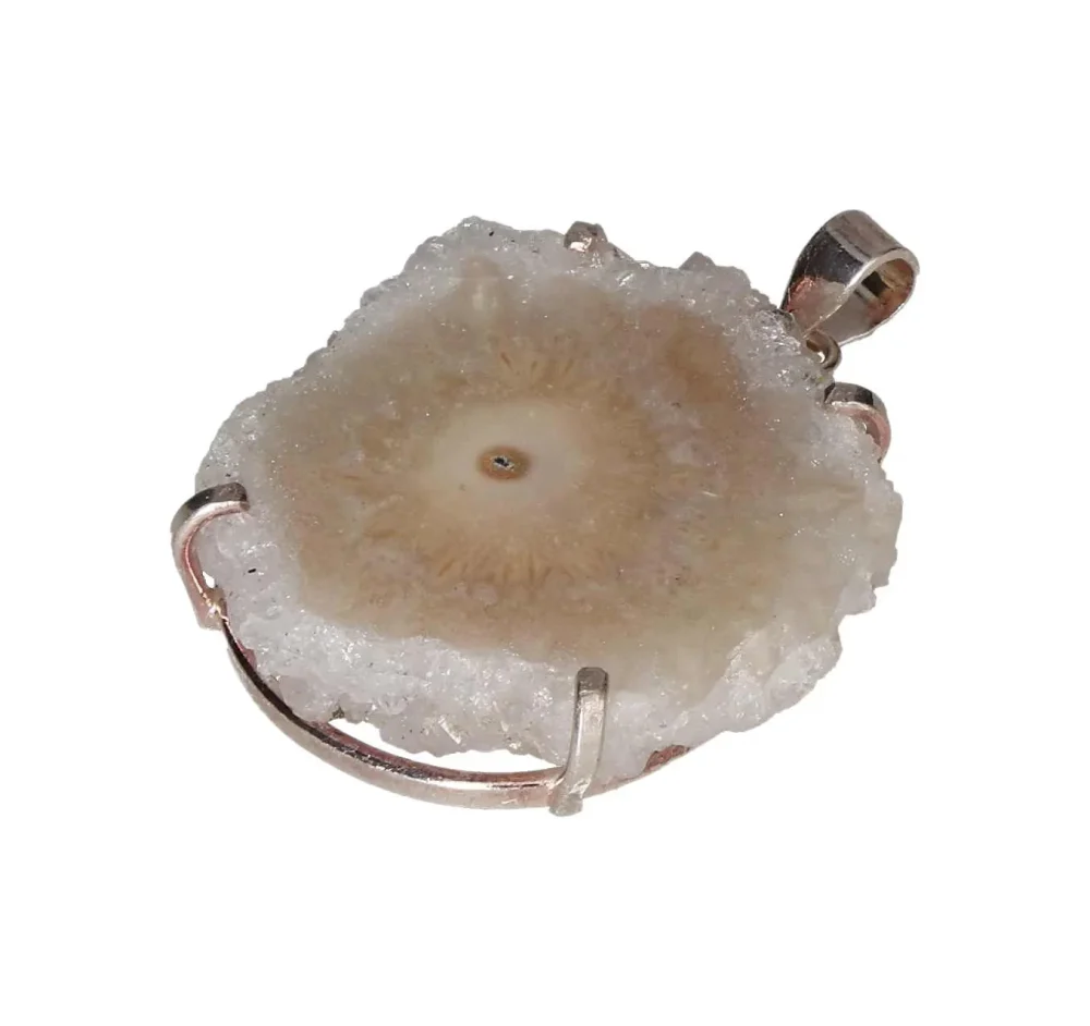 Amethyst Stalactite Claw Pendant Silver 607902 - Image 2