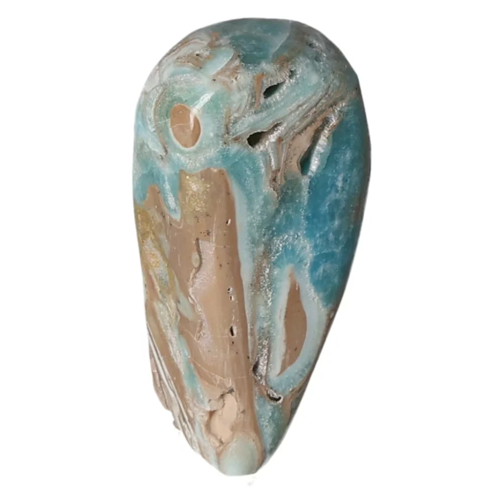 Blue Aragonite Freeform 558105 - Image 4