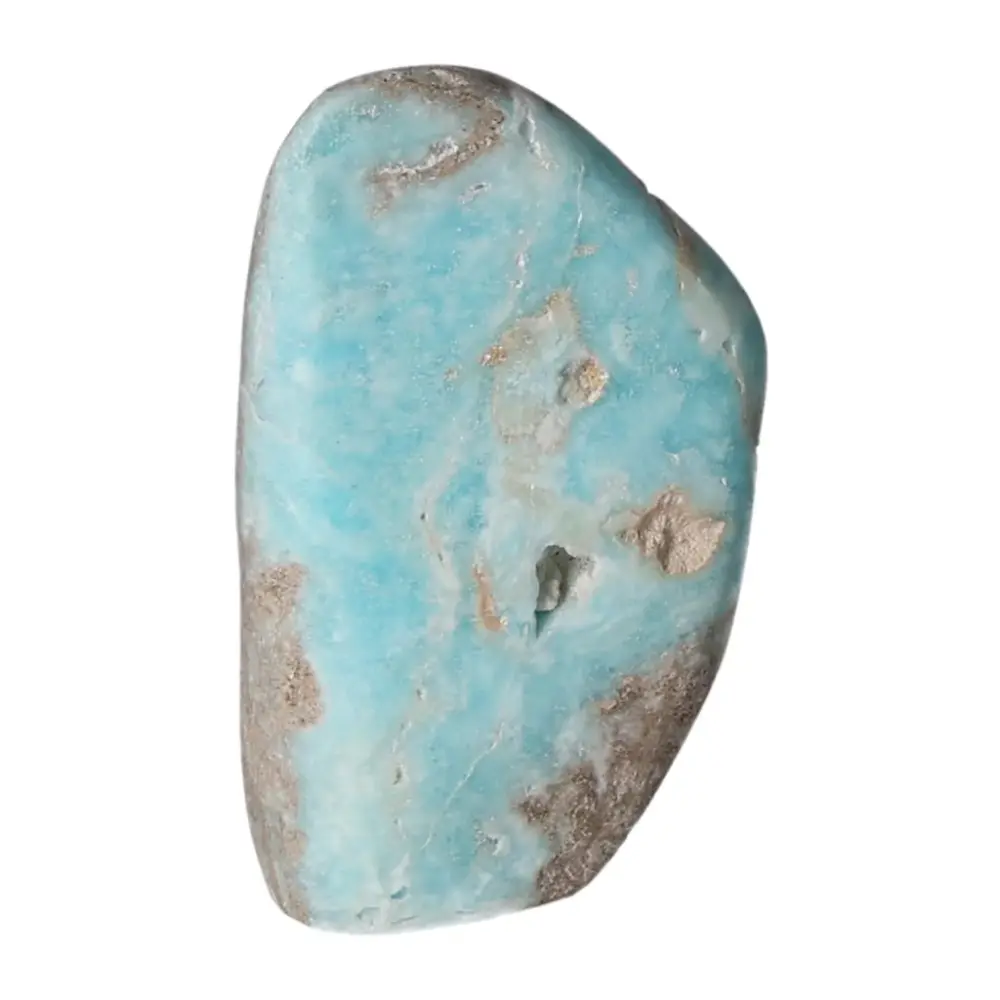 Blue Aragonite Freeform 558099