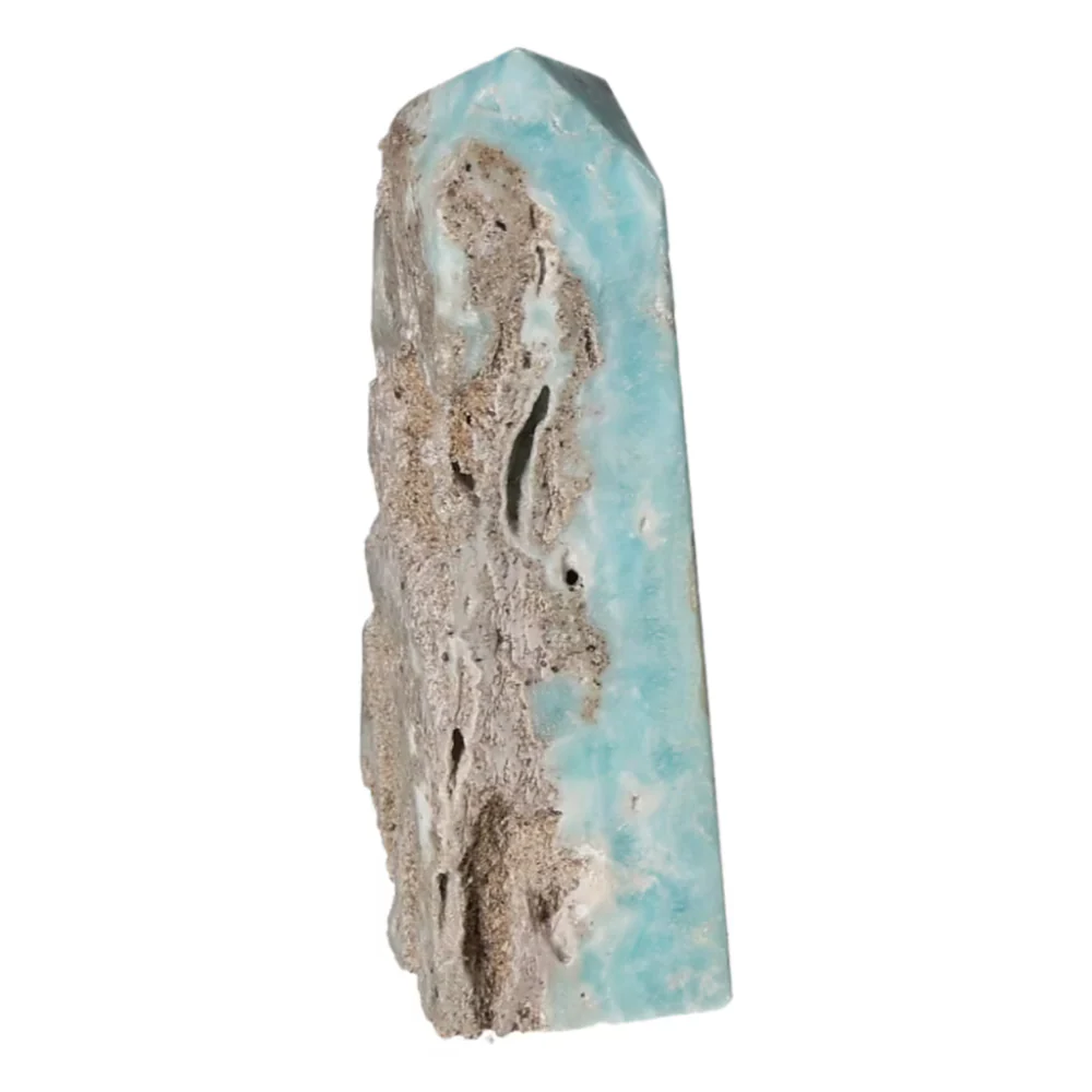 Blue Aragonite Tower 556569 - Image 3