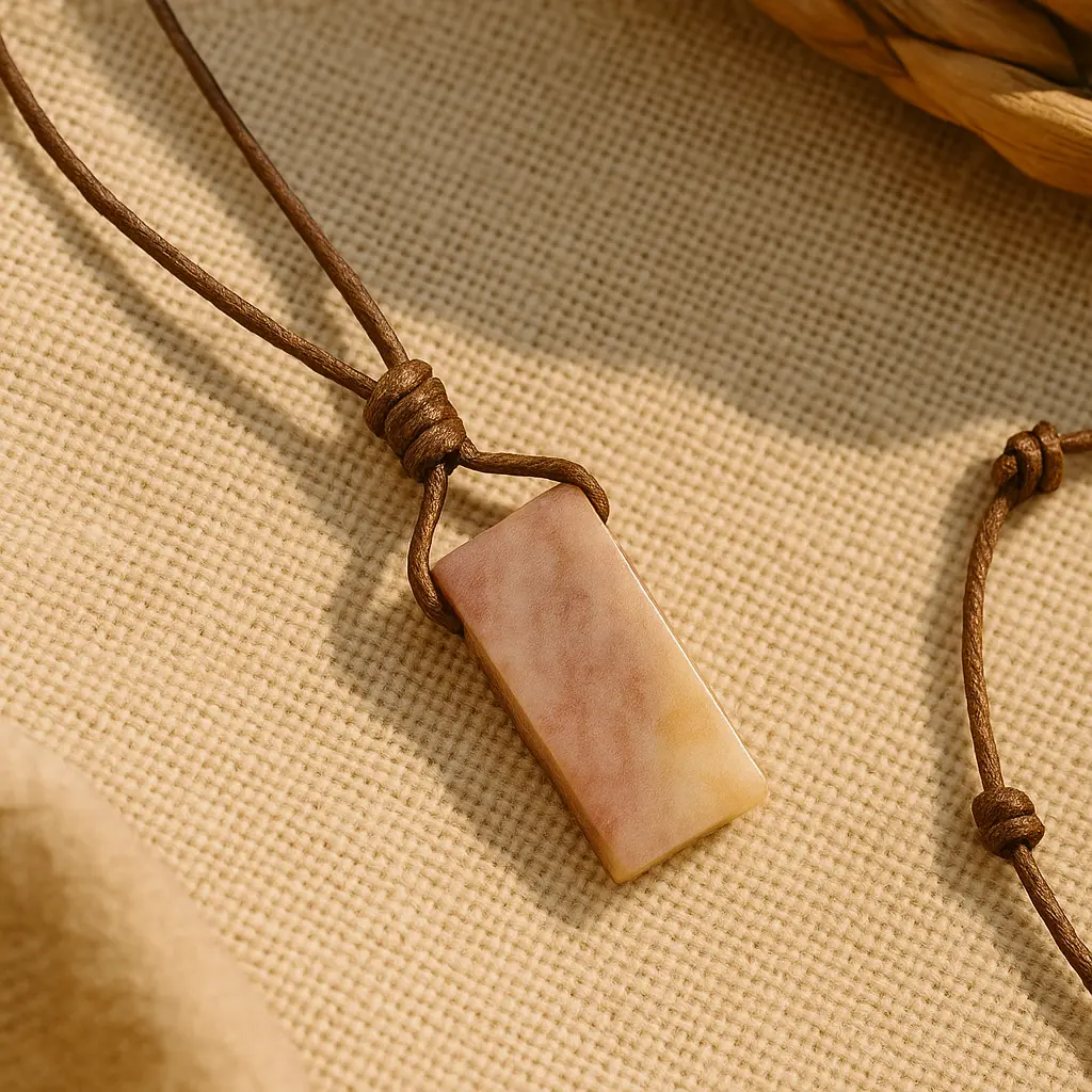 Boho Necklace Amazonite 545235 P30 - Image 10