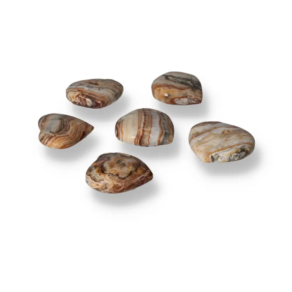 Brown Aragonite Heart M 556989