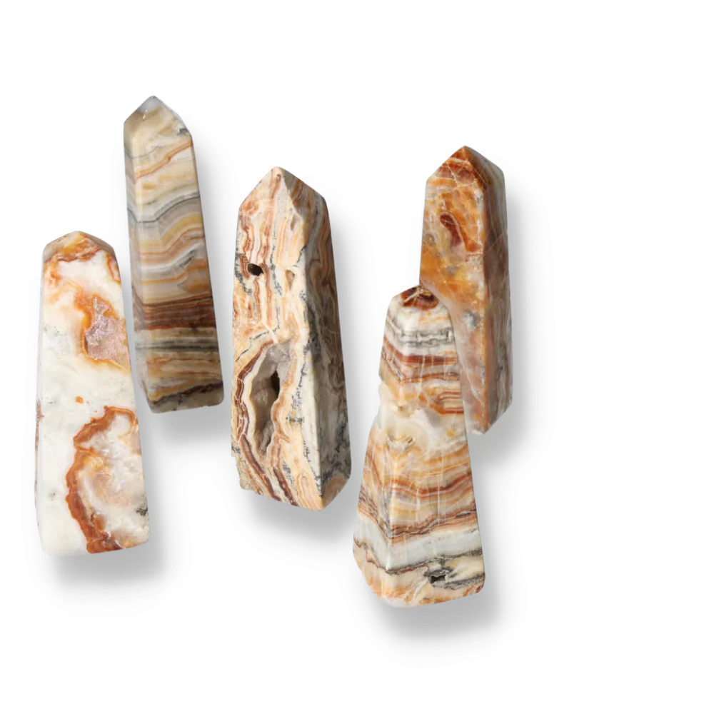 Brown Aragonite Tower XL 557290 - Image 3