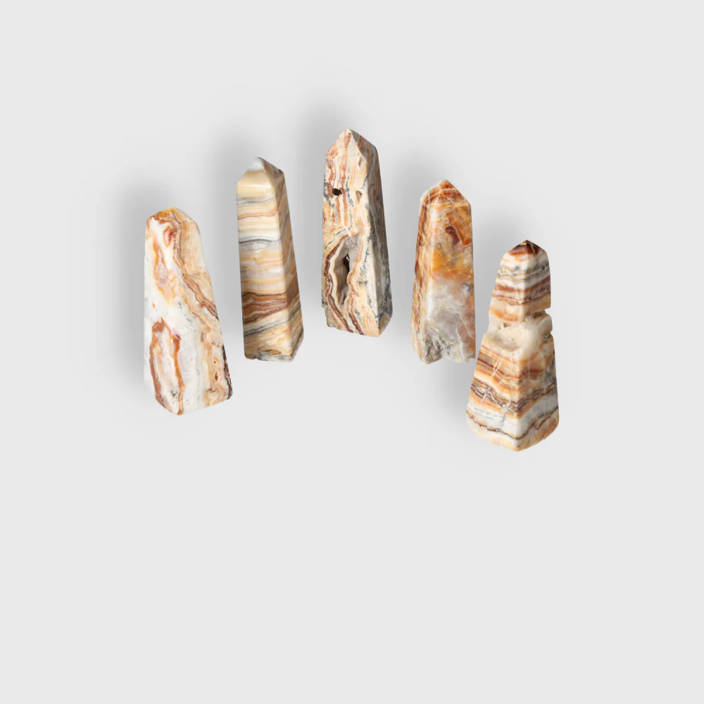 Brown Aragonite Tower XL 557290 - Image 4