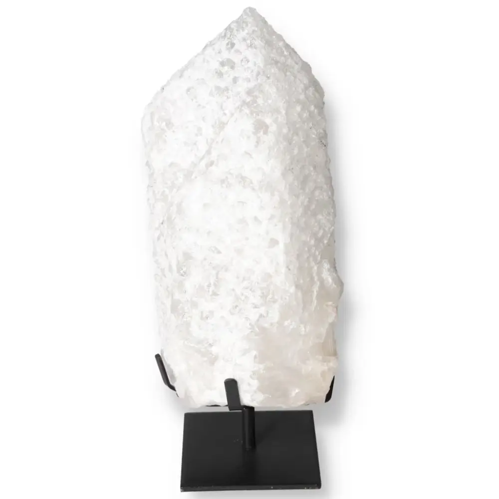 Bubble Clear Quartz on Stand 572408