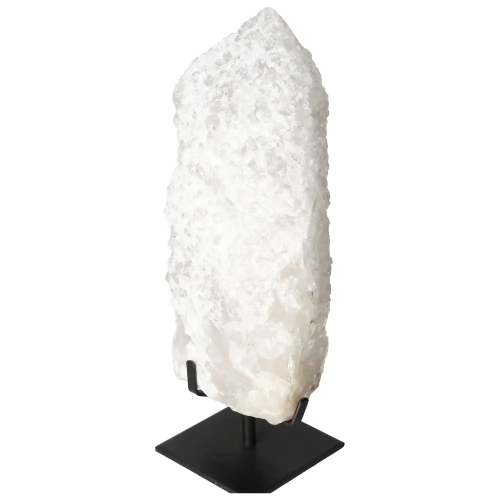 Bubble Clear Quartz on Stand 572408 - Image 3
