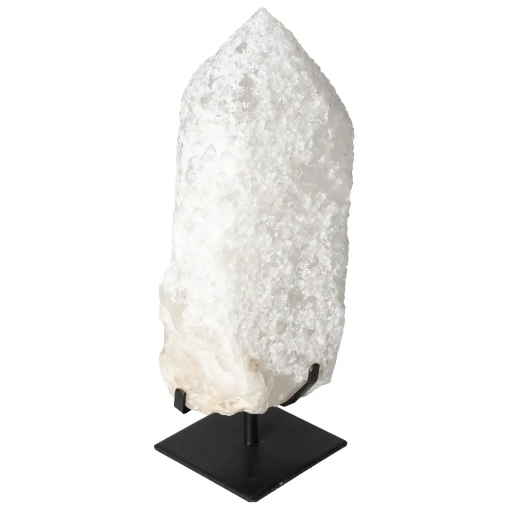 Bubble Clear Quartz on Stand 572408 - Image 5