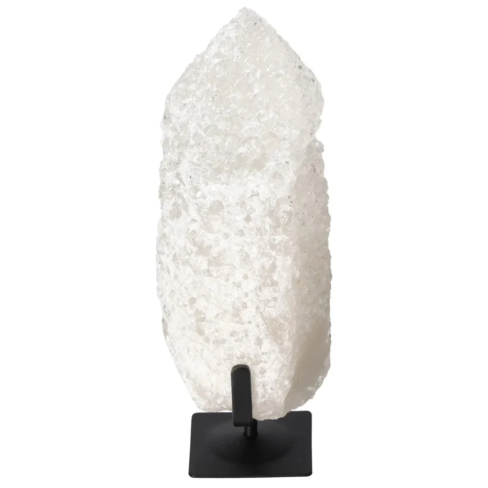 Bubble Clear Quartz on Stand 572392 - Image 10