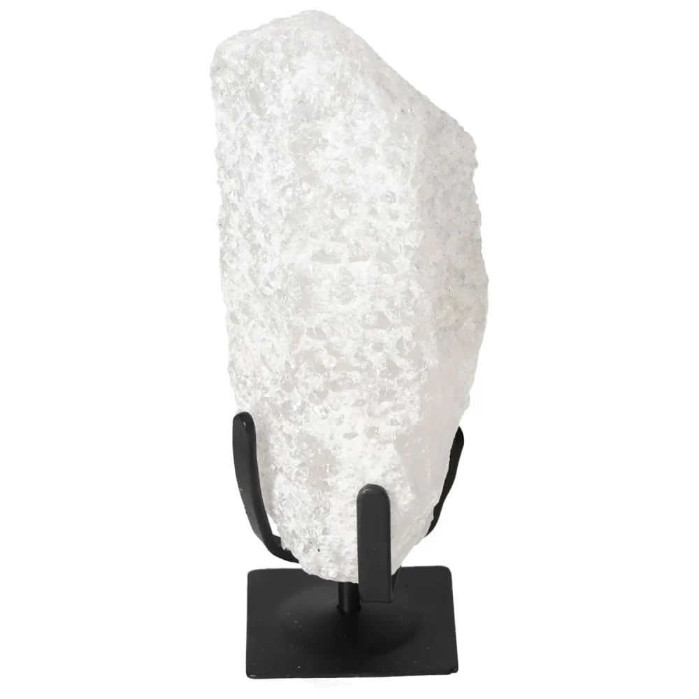 Bubble Clear Quartz on Stand 572507 - Image 15