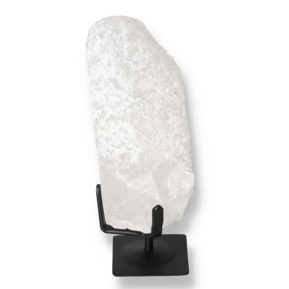 Bubble Clear Quartz on Stand 572507 - Image 9