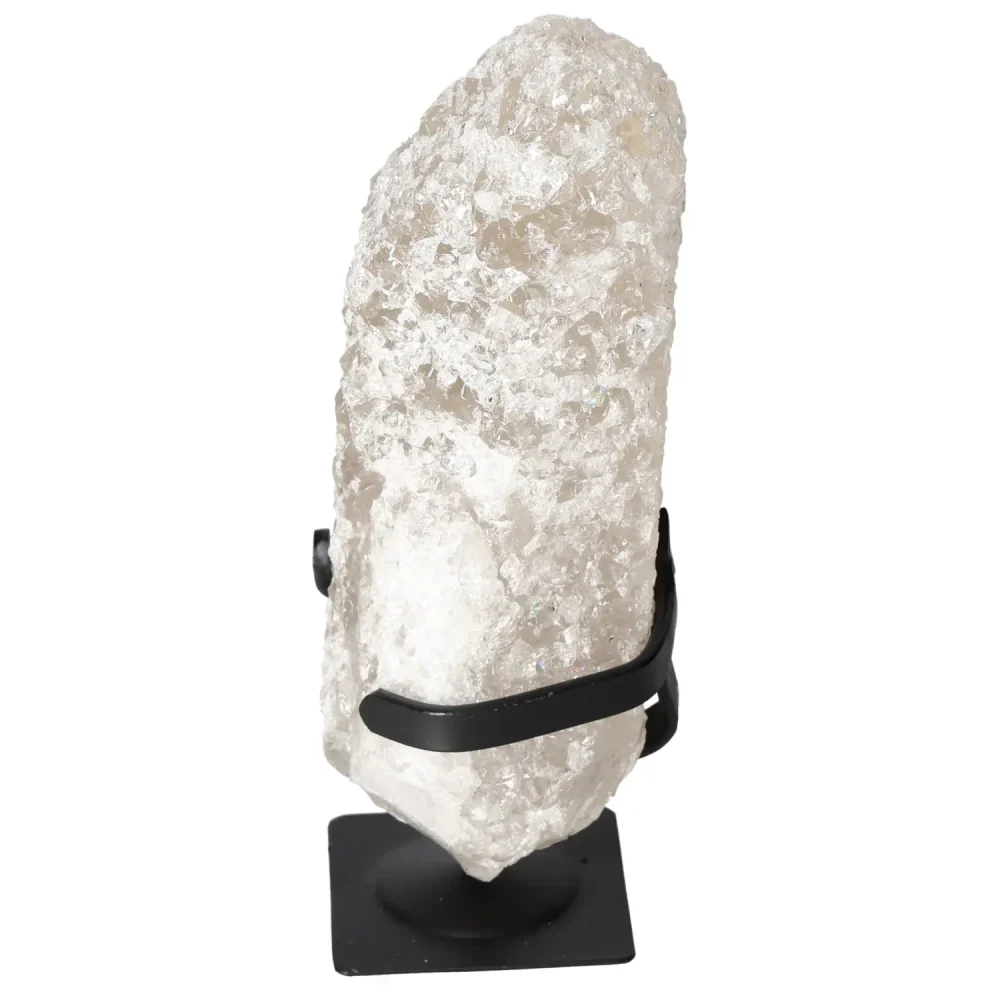 Bubble Clear Quartz on Stand 572316 - Image 12