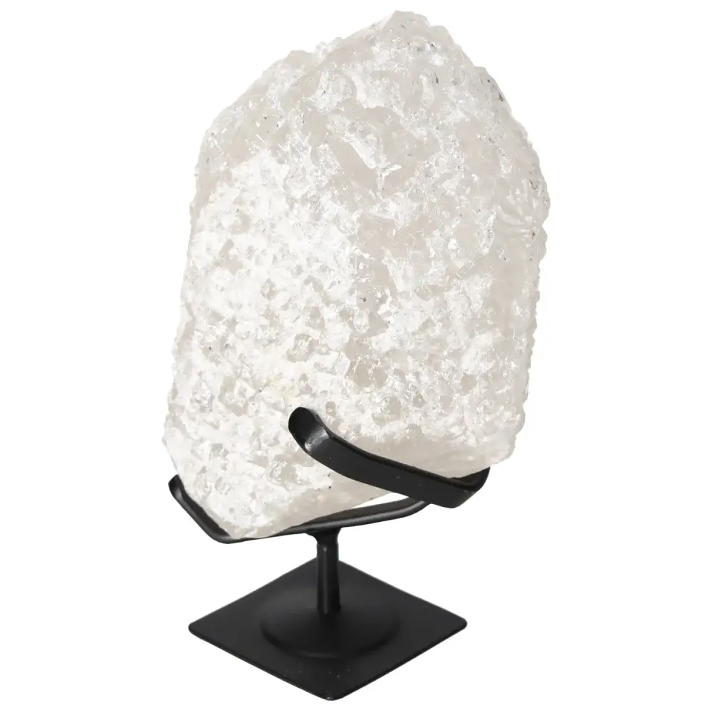 Bubble Clear Quartz on Stand 572279 - Image 5