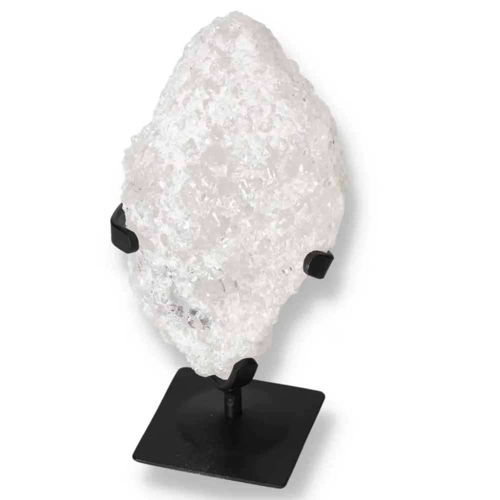 Bubble Clear Quartz on Stand 572453 - Image 9