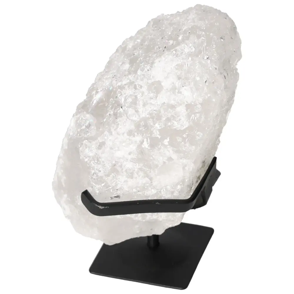 Bubble Clear Quartz on Stand 572521 - Image 6