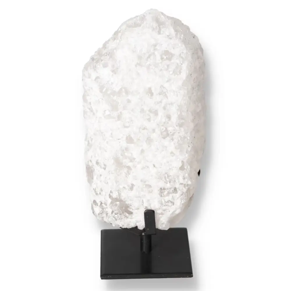 Bubble Clear Quartz on Stand 572446