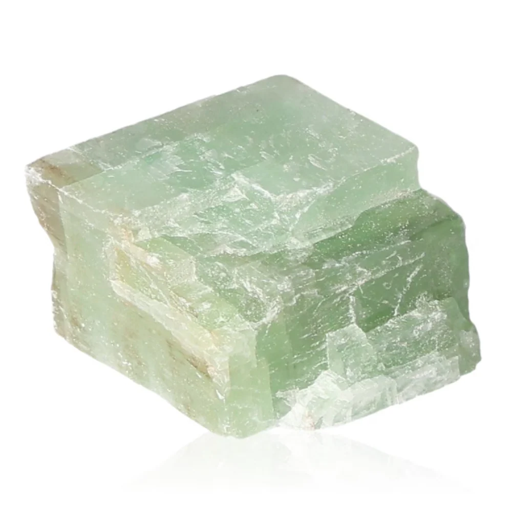 Green Calcite Crystals 073677 - Image 2