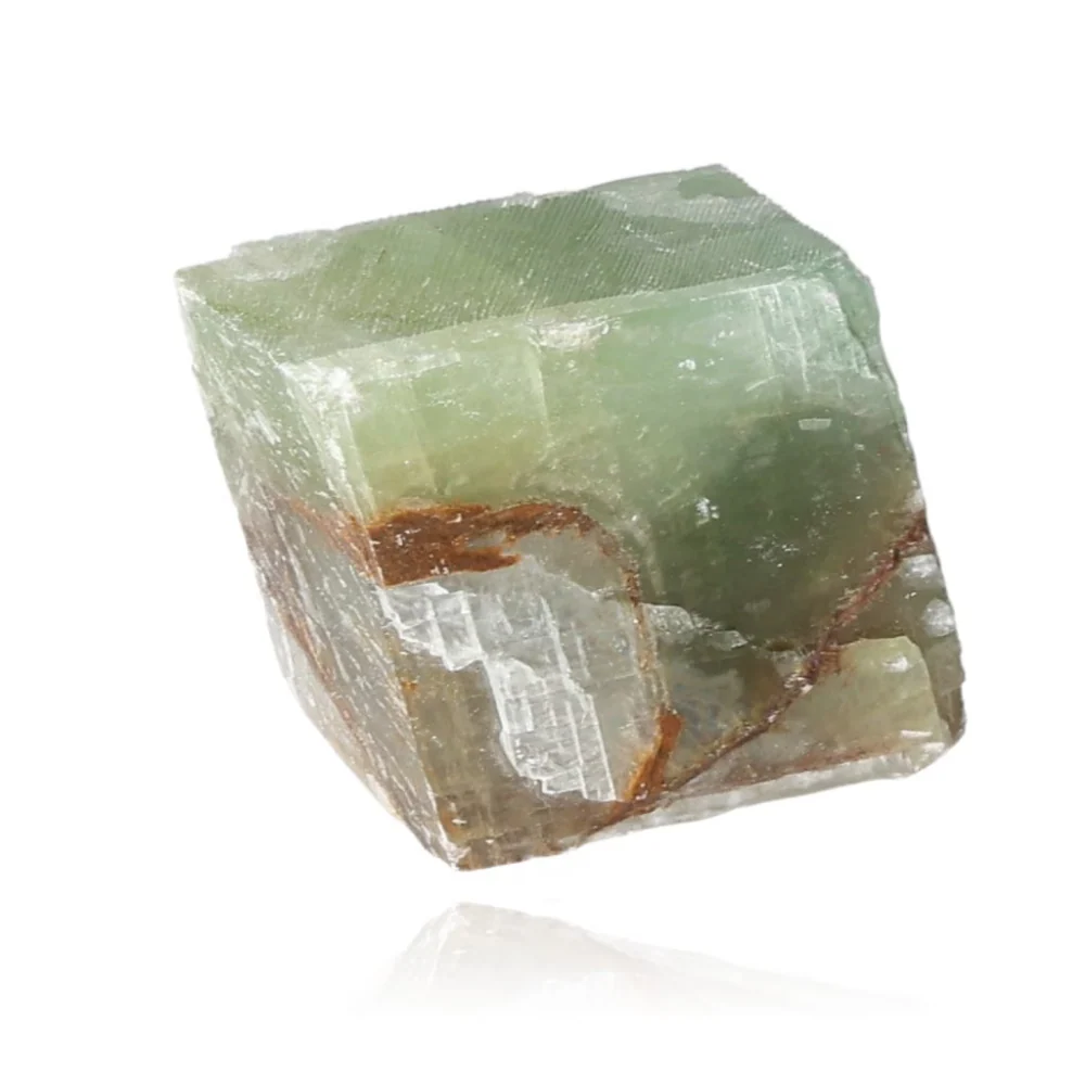 Green Calcite Crystals 074360 - Image 2