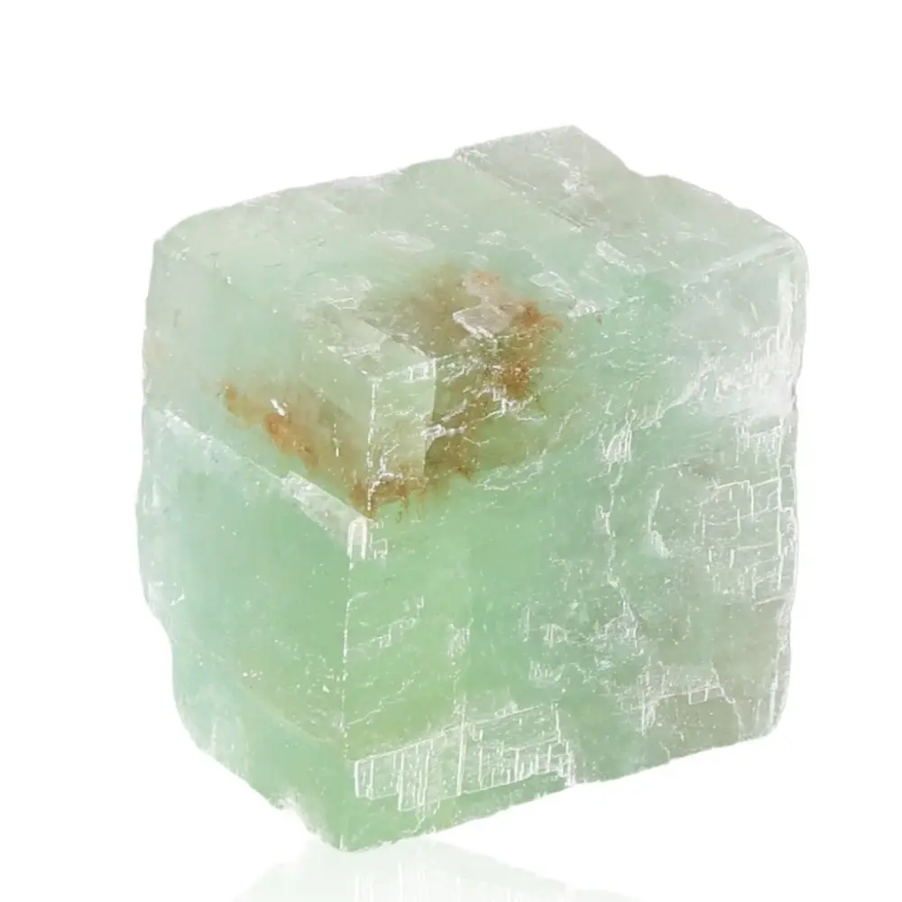 Green Calcite Crystals 074544