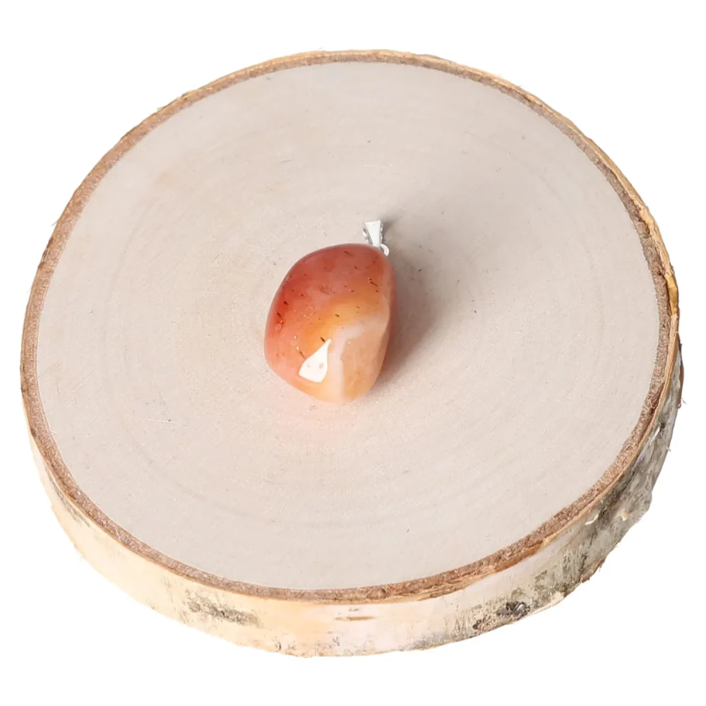 Banded Carnelian Tumbled Pendant 555692 P30 - Image 3
