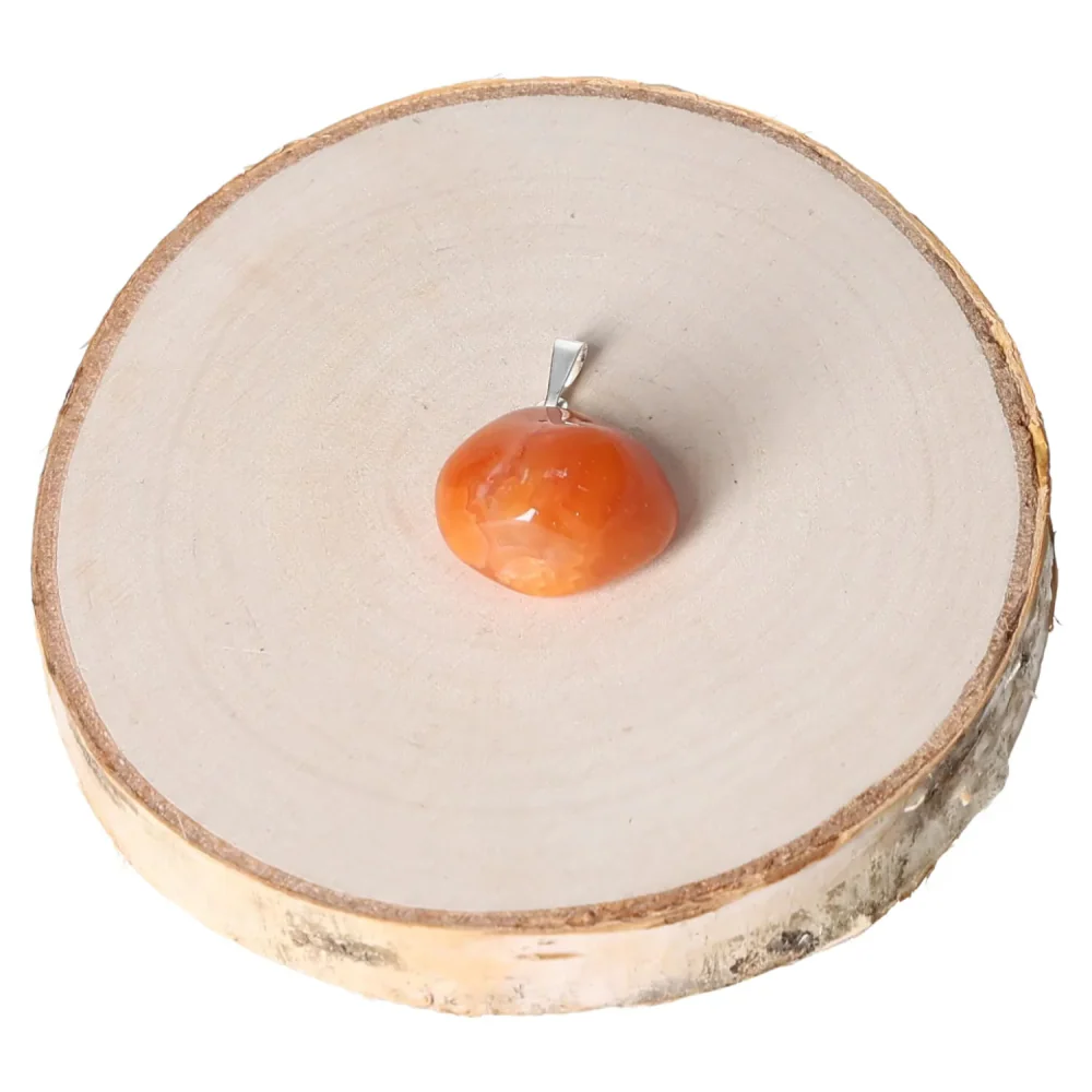 Carnelian Tumbled Pendant 555678 P30 - Image 3